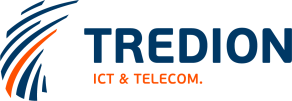 Tredion - Logo Slogan ICT Telecom RGB (blauw)